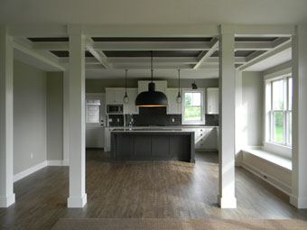 White support pillars