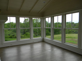 Screened in porch